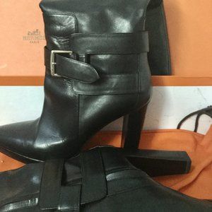 KNEE HIGH HERMES BOOTS